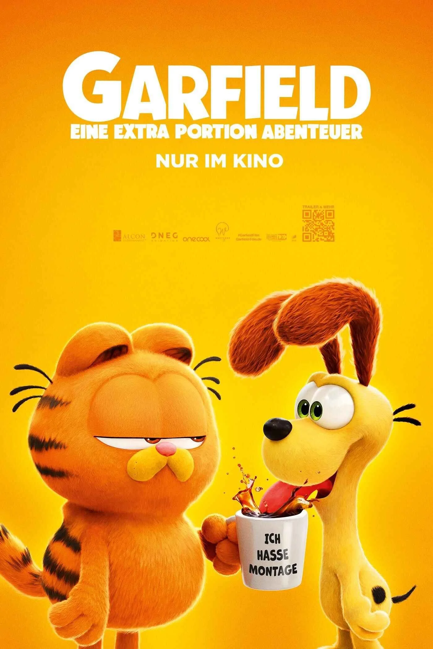 The Garfield Movie (2024) - Stream Animation movies with EDGE IPTV IPTV service
